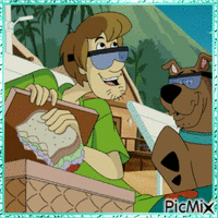 Shaggy - Scooby-Doo - GIF animado gratis