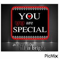you are special - Zdarma animovaný GIF