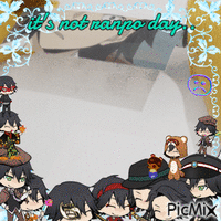 its not ranpo day 8 Animated GIF