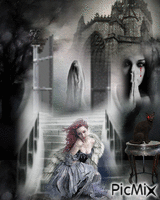 haunted manor - Free animated GIF