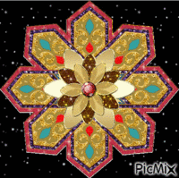 fleur arabesque 10 - Безплатен анимиран GIF