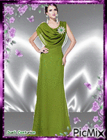 Dama de Verde - Free animated GIF