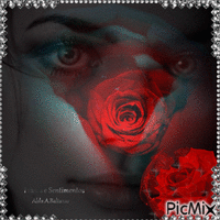 Rose Rouge анимированный гифка