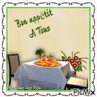 Bon Appétit animuotas GIF