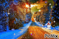 winter magic - Besplatni animirani GIF