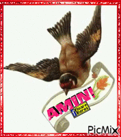 AMIN! - GIF animé gratuit
