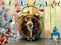 Rudolph le Renne & le Magicien - GIF animé gratuit