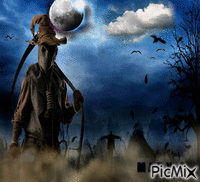 The Scarecrow - GIF animasi gratis