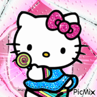 Sucette kitty Animated GIF