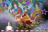 Bouddha GIF animé