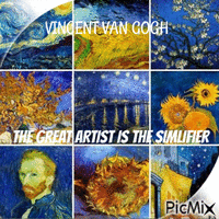 Vincent Van Gogh - Besplatni animirani GIF