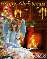 HAPPY CHRISTMAS アニメーションGIF