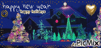 happy New Year***سنة جديدة سعيدة - GIF animé gratuit