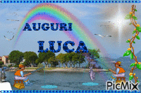 AUGURI LUCA - 免费动画 GIF