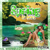 Spring is here GIF animasi