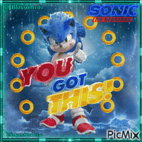 Sonic the Hedgehog animovaný GIF