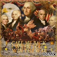 call me back when you win the war Animated GIF