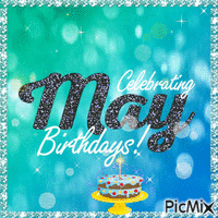 May Birthdays - GIF animado gratis