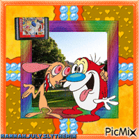 ♦Ren & Stimpy♦ - Bezmaksas animēts GIF