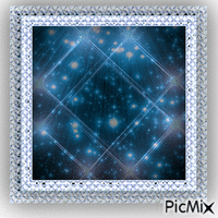 cadre bleu 2 animirani GIF