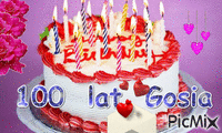 Urodziny - Darmowy animowany GIF