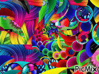 Multicolor animasyonlu GIF