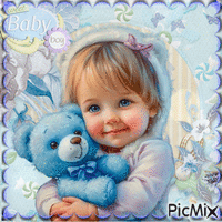 bébé en Pastel анимиран GIF