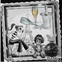 parisienne - Бесплатный анимированный гифка