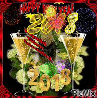 HAPPY NEW YEAR анимирани ГИФ