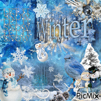 Winter Wonderland 2 animirani GIF