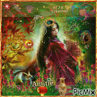 .  Princesse Asiatique .M J B Créations - Δωρεάν κινούμενο GIF