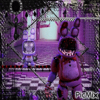 Withered Bonnie fnaf 动画 GIF