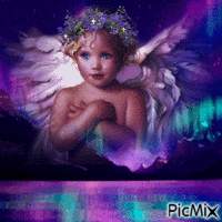 petit ange - GIF animado gratis