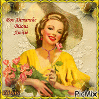 Domingo amarelo - Бесплатный анимированный гифка