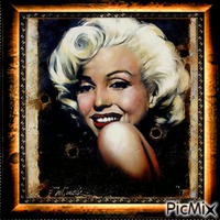 Marilyn Monroe geanimeerde GIF