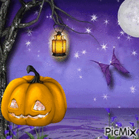 Halloween citrouille - Free animated GIF