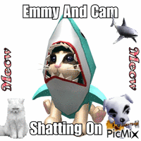 emmy and cam animovaný GIF