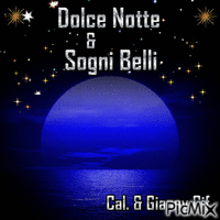 Dolce Notte - GIF animé gratuit