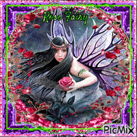 Rose Fairy - GIF animé gratuit