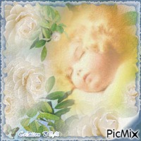 Le sommeil d'un enfant par BBM geanimeerde GIF