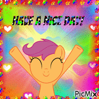 Have a nice day from Scootaloo