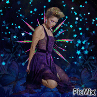 ~ in the night.... blue light ~ - Free animated GIF