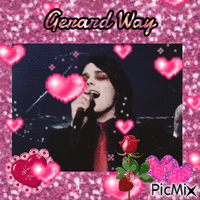 Gerard Way ♡ animasyonlu GIF