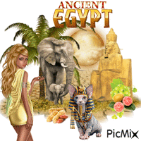 Ancient EGYPT animovaný GIF
