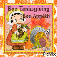 Appetit Thanksgiving - GIF animé gratuit
