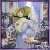 Victorianisch in lila