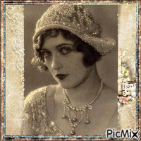 FEMME 1920 κινούμενο GIF
