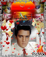 Elvis Presley - Kiss me quick - Darmowy animowany GIF