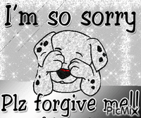 I'm So Sorry - Darmowy animowany GIF