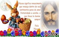 mensagem de páscoa - Creche do Papai - Бесплатный анимированный гифка